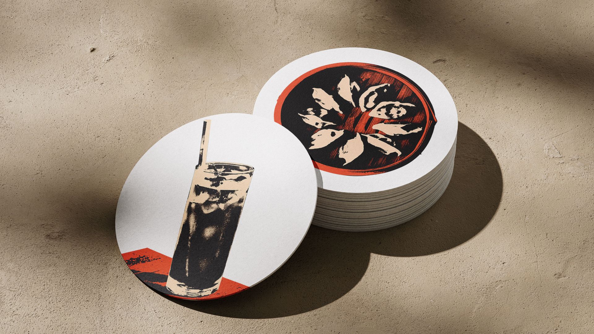 UMAMI — Sous-bocks illustrés